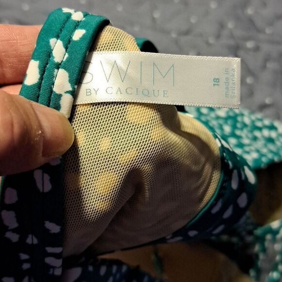 SOLD cacique swim top size 18 - Picture 3 of 3